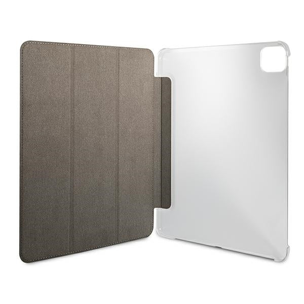 Guess GUIC12G4GFGR iPad 12,9" 2021 Book Cover Grey 4G Collection