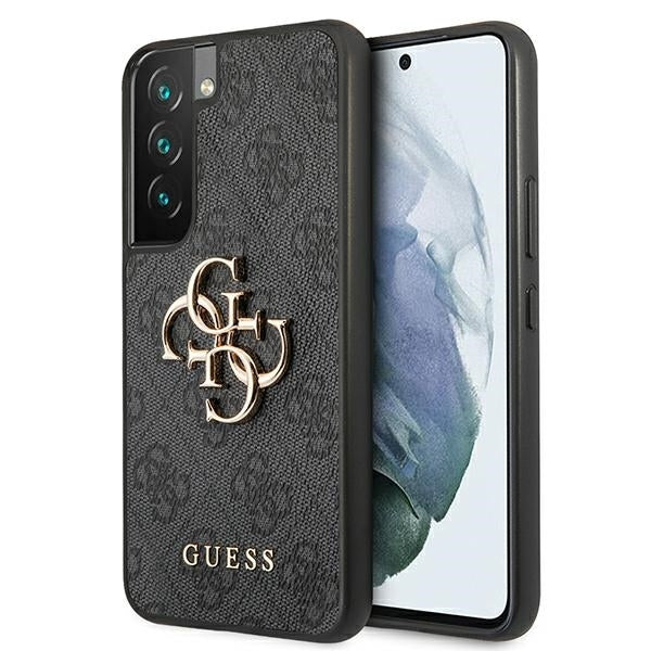 Guess GUHCS22S4GMGGR S901 S22 grey hardcase 4G Big Metal Logo