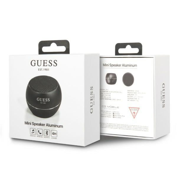 Guess Speaker Bluetooth GUWSALGEK Speaker mini black