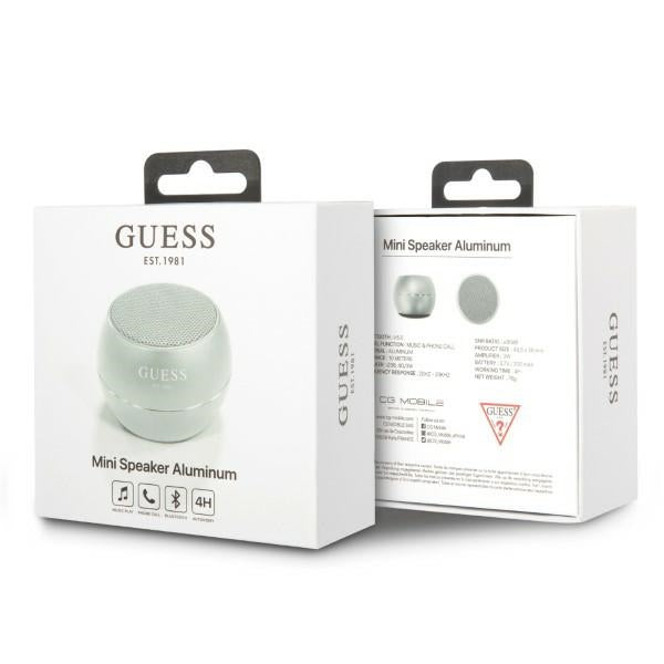 Guess Speaker Bluetooth GUWSALGEG Speaker mini grey