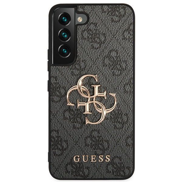 Guess GUHCS23S4GMGGR Galaxy S23 S911 grey hardcase 4G Big Metal Logo