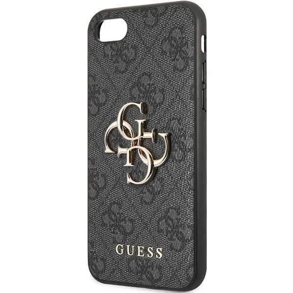 Guess GUHCI84GMGGR iPhone 7/8/SE 2020 / SE 2022 grey hardcase 4G Big Metal Logo