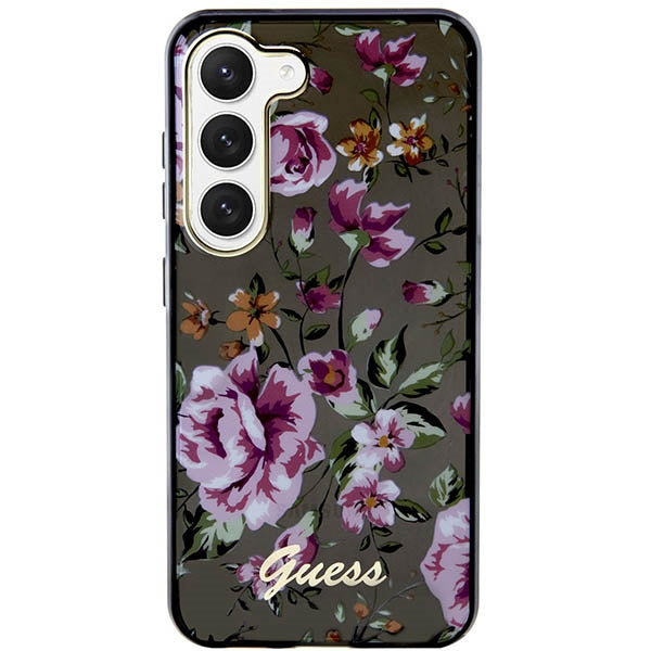 Guess GUHCS23MHCFWSK Galaxy S23+ S916 hardcase Flower Collection