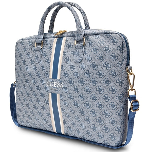 GUESS COMP. BAG 4G STRIPES Blue 16