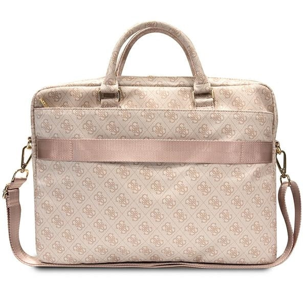 GUESS COMP. BAG 4G STRIPES Pink 16