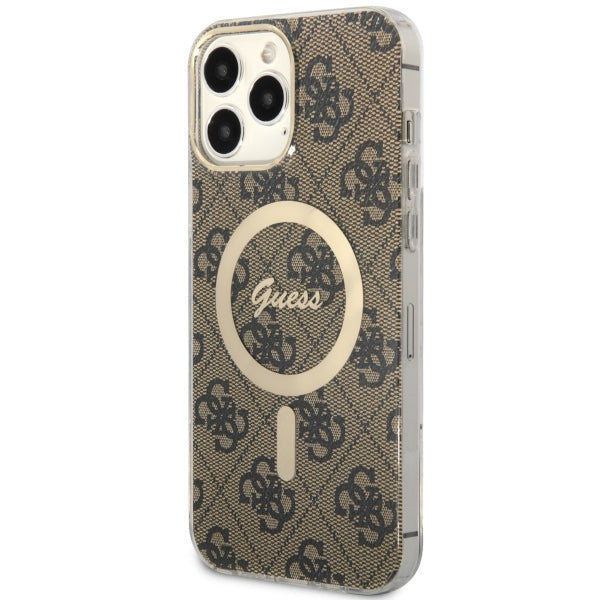 Guess GUHMP13XH4STW iPhone 13 Pro Max /brown hardcase 4G MagSafe