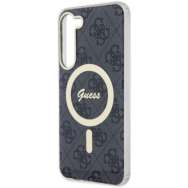 Guess GUHMS23MH4STK Galaxy S23+ S916 Black hardcase 4G MagSafe