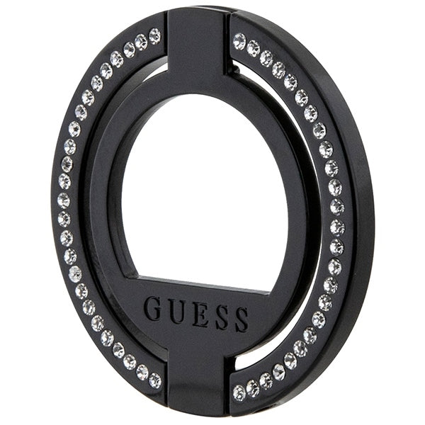 Guess MagSafe Ring stand GUMRSALDGK black Rhinestone