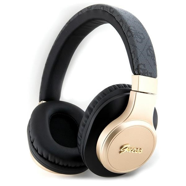 Guess on-ear headphones Bluetooth GUBH604GEMK black 4G Script