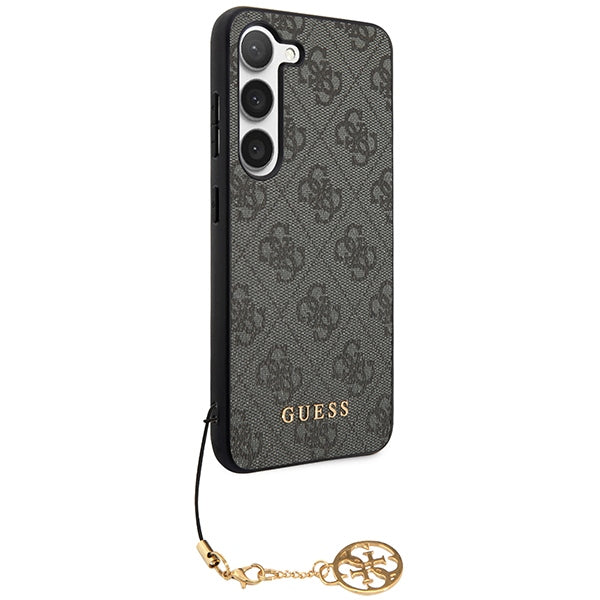 Guess GUHCS24SGF4GGR S24 S921 Black hardcase 4G Charms Collection