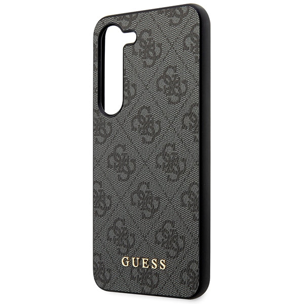 Guess GUHCS24MG4GFGR S24+ S926 Black hardcase 4G Metal Gold Logo