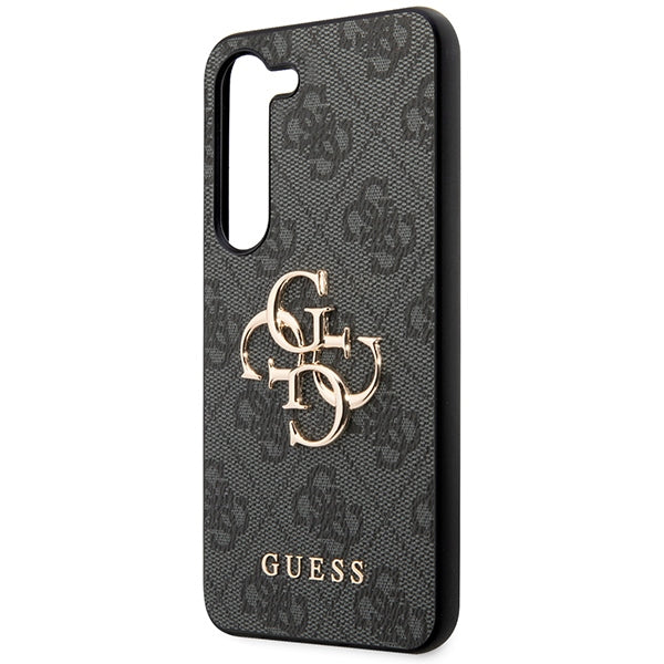 Guess GUHCS24S4GMGGR S24 S921 black hardcase 4G Big Metal Logo