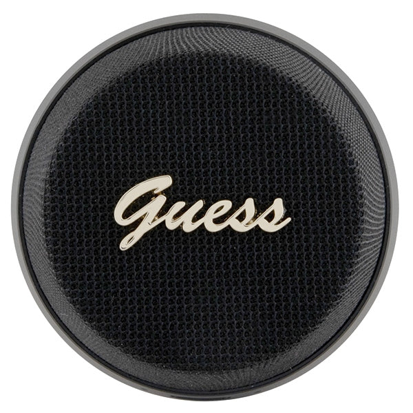 Guess Bluetooth GUWSC3ALSMK Speaker Stand Black Magnetic Script Metal