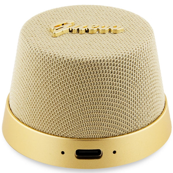 Guess Bluetooth GUWSC3ALSMD Speaker Stand Gold Magnetic Script Metal