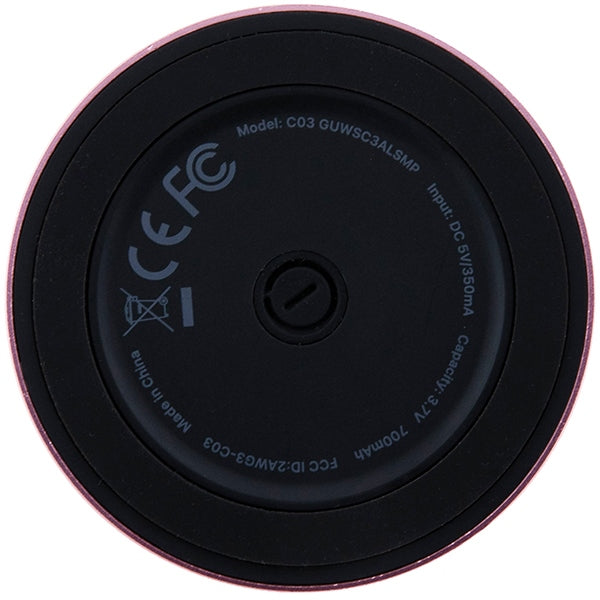 Guess Bluetooth GUWSC3ALSMP Speaker Stand Pink Magnetic Script Metal
