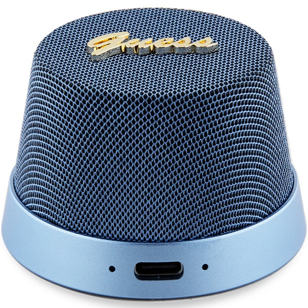 Guess Bluetooth GUWSC3ALSMB Speaker Stand blue Magnetic Script Metal