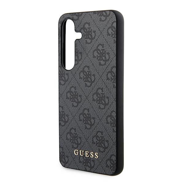 Guess GUHCS24SG4GFGR S24 S921 black hardcase 4G Metal Gold Logo