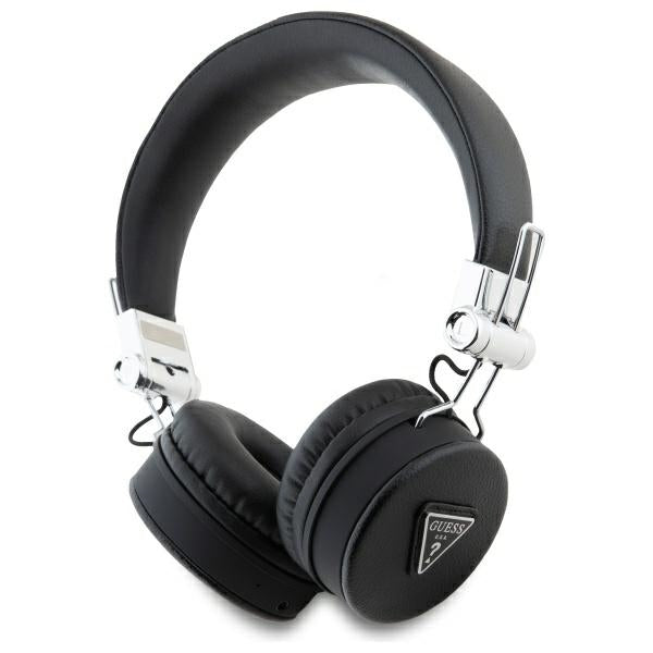 Guess Bluetooth ENC GUBH70PGTSPSK on-ear headphones black Grained Classic Round Shape