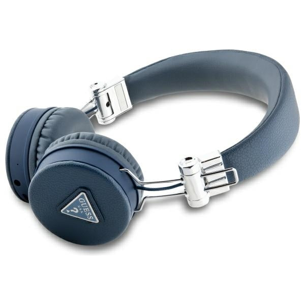 Guess Bluetooth GUBH70PGTSPSB on-ear headphones blue Grained Classic Round Shape