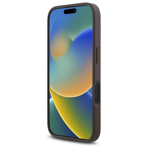 Guess GUHMP16SP4SM4MW iPhone 16 brown hardcase 4G Small Classic MagSafe