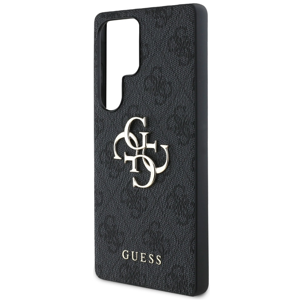 Guess GUHCS25L4GMGGR Galaxy S25 Ultra Black hardcase 4G Big Metal Logo