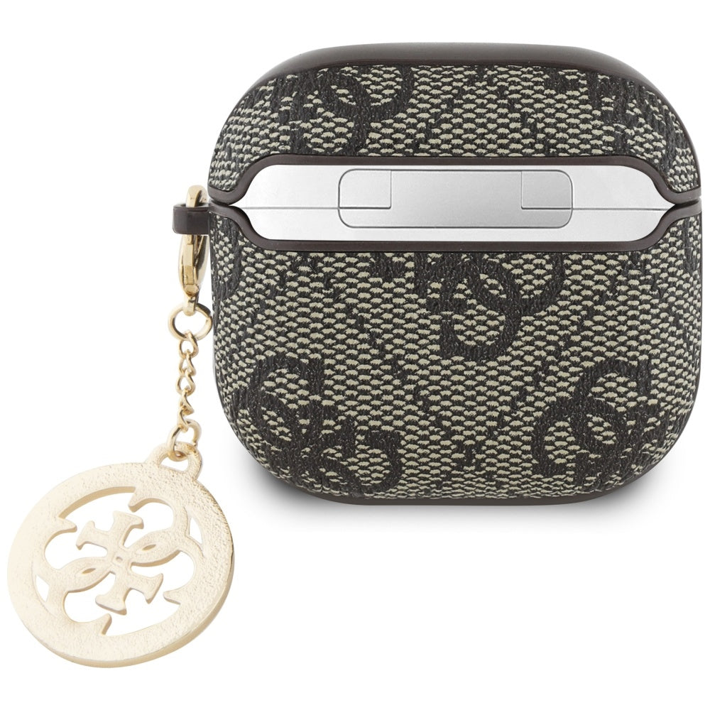 Guess GUA4P4E4CDW AirPods 4 cover brown 4G Charm Collection