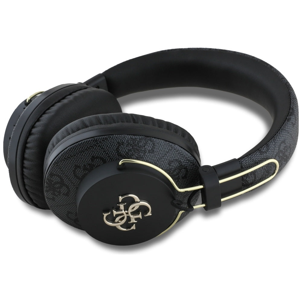 Guess Headphones Guess Bluetooth ENC Metal 4G Logo black