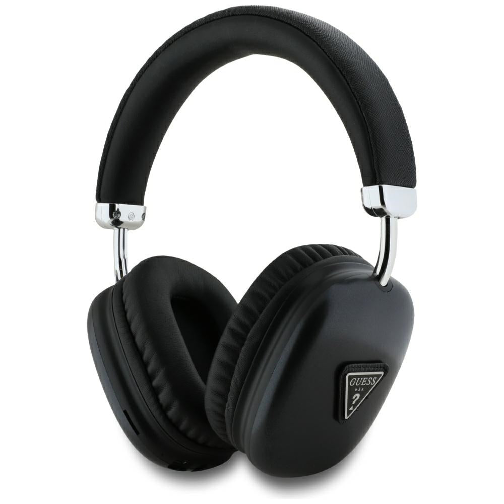 Headphones GUBHK1SATSK Guess Bluetooth 5.3 Metallic Triangle Logo black
