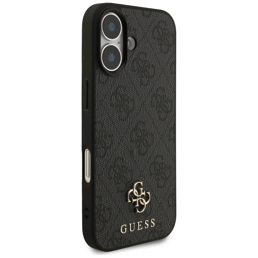 Guess GUHMP17SP4SM4MK 4G Small 4G and Classic MagSafe case for iPhone 17 Black