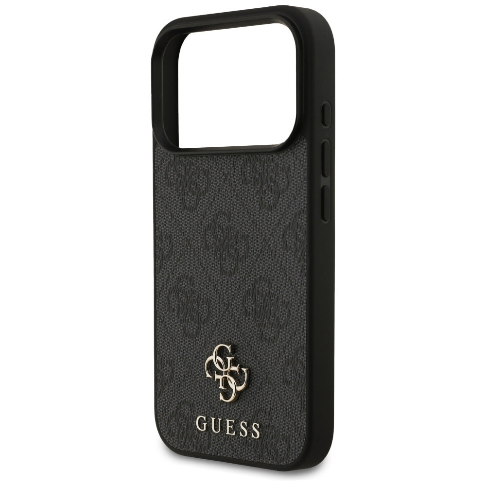 Guess GUHMP17LP4SM4MK 4G Small 4G and Classic MagSafe case for iPhone 17 Pro Black