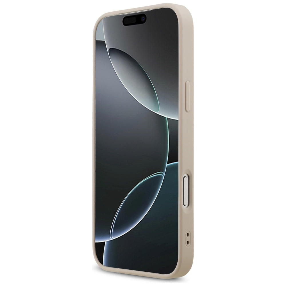 Guess GUHMP17LP4SM4MP 4G Small 4G and Classic MagSafe case for iPhone 17 Pro pink