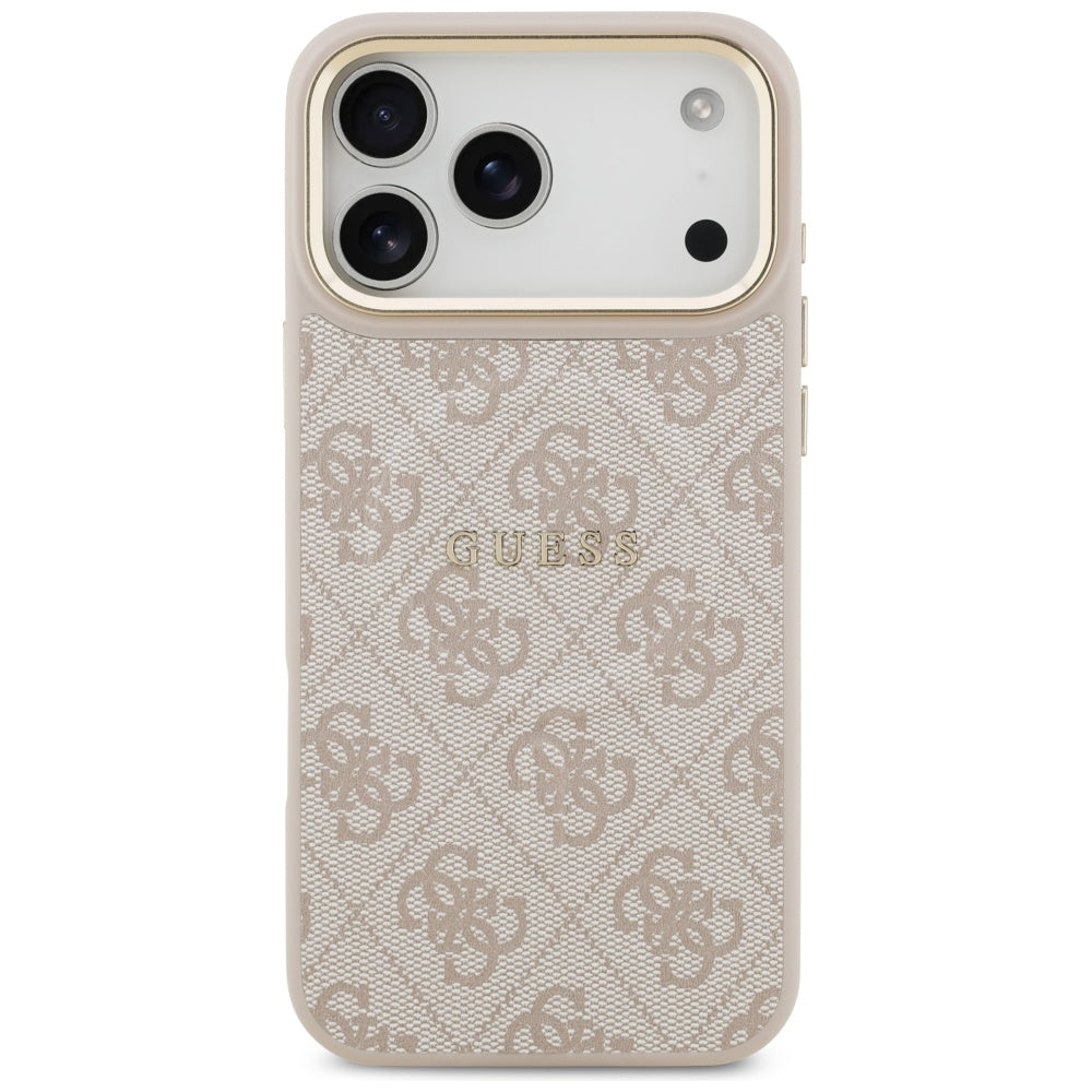 Guess GUHMP17XP4MSEGCP 4G PU Classic Logo MagSafe for iPhone 17 Pro Max pink