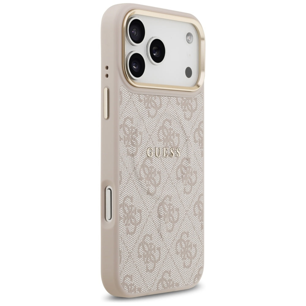Guess GUHMP17XP4MSEGCP 4G PU Classic Logo MagSafe for iPhone 17 Pro Max pink