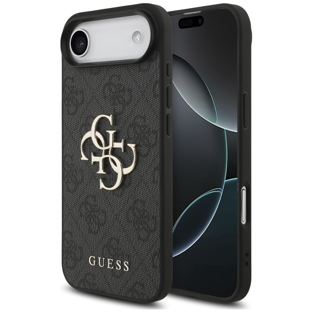 GUESS GUHCP17M4GMGGR HardCase 4G PU Big Logo Black iPhone 17 Air