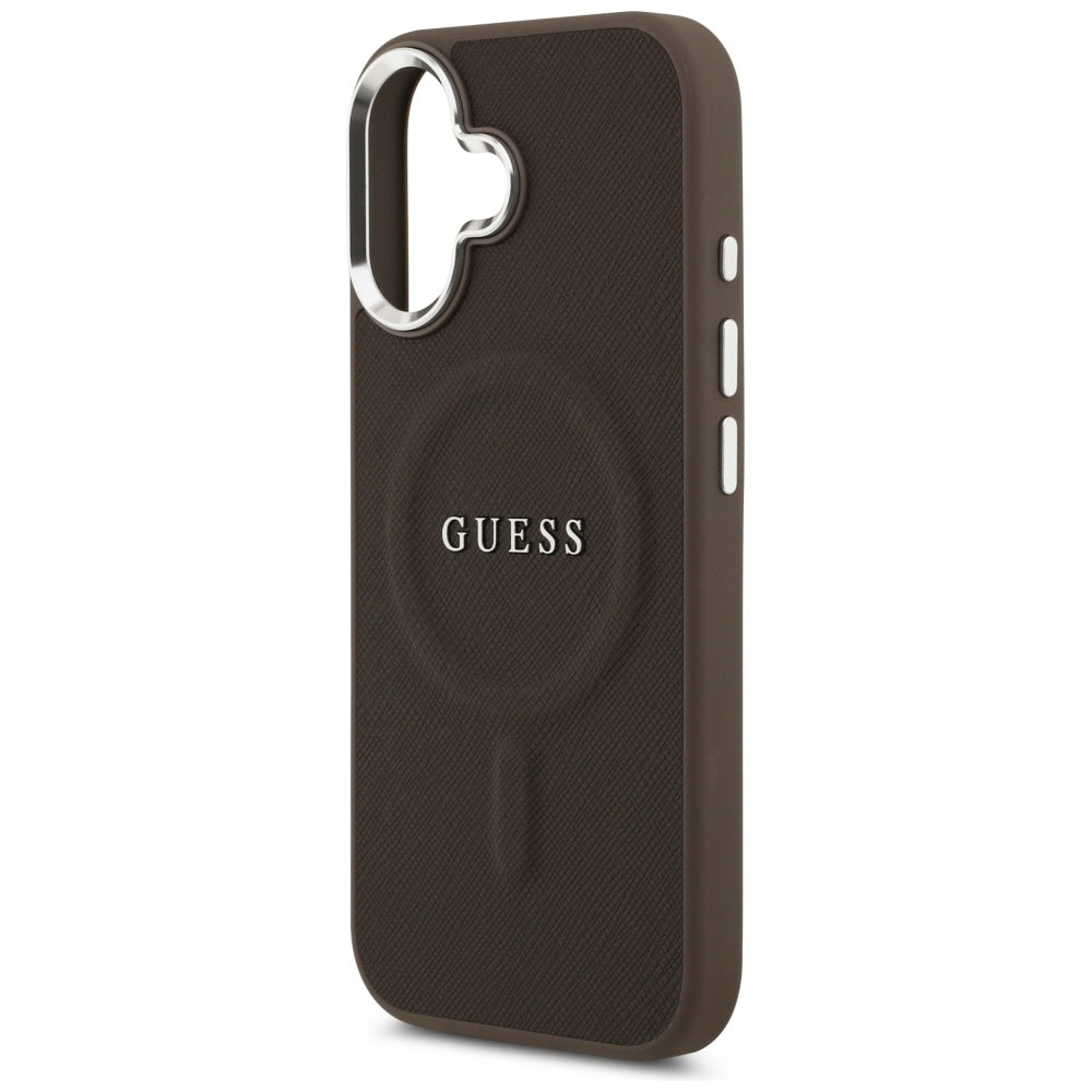 GUESS GUHMP17MPSAREGSW MagSafe Hardcase Classic Logo brown for iPhone 17 Air