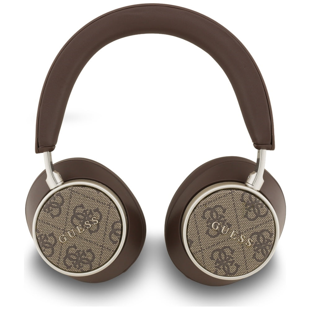 Guess Over-Ear Headphones Bluetooth 4G Classic Logo brown