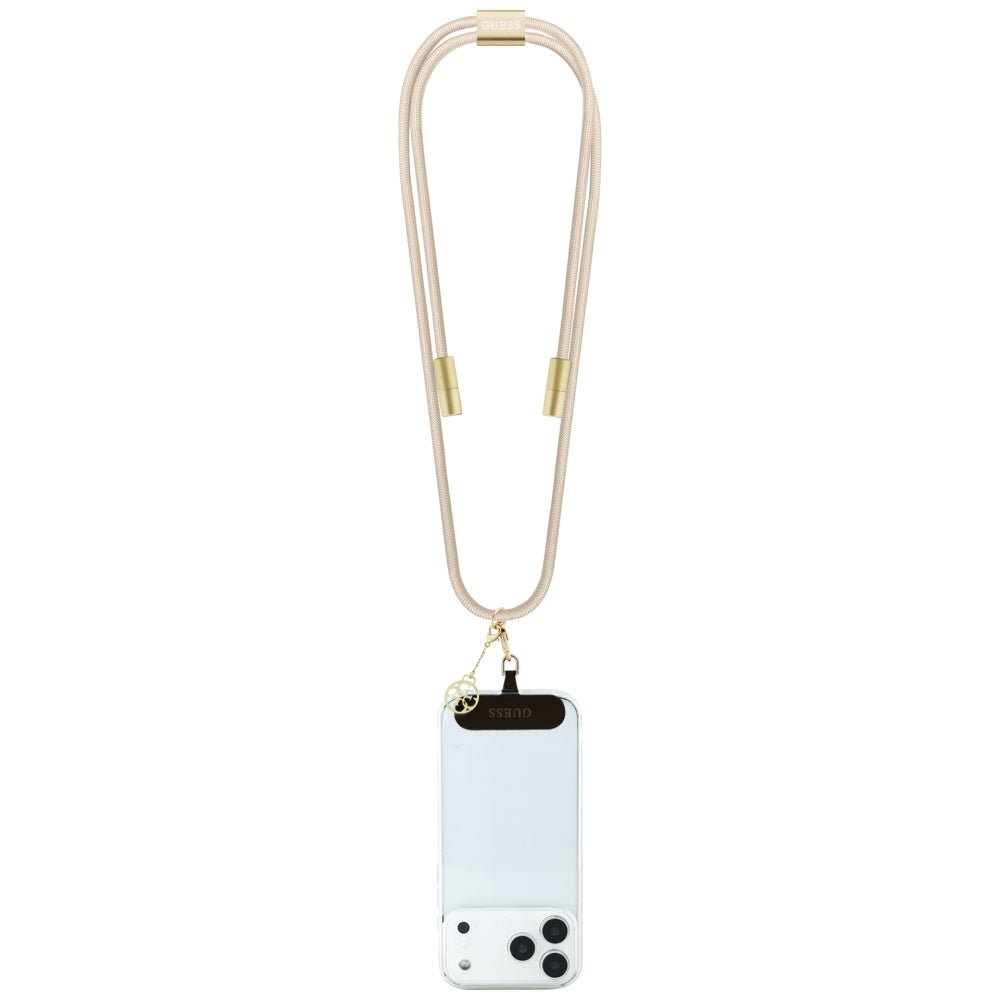 Guess CBDY 4G Charm USB-C/USB-C 150cm beige