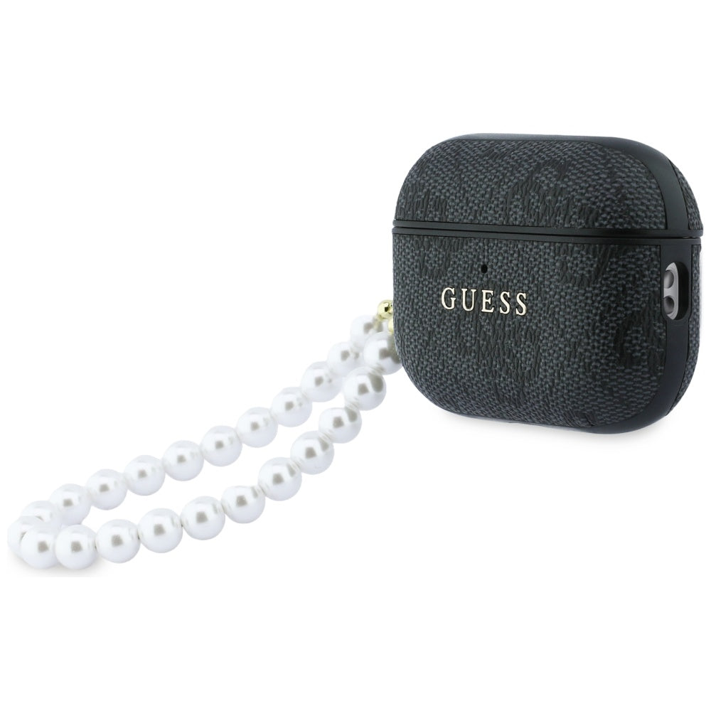 Guess 4G Pearl Strap Case for AirPods Pro 3 black