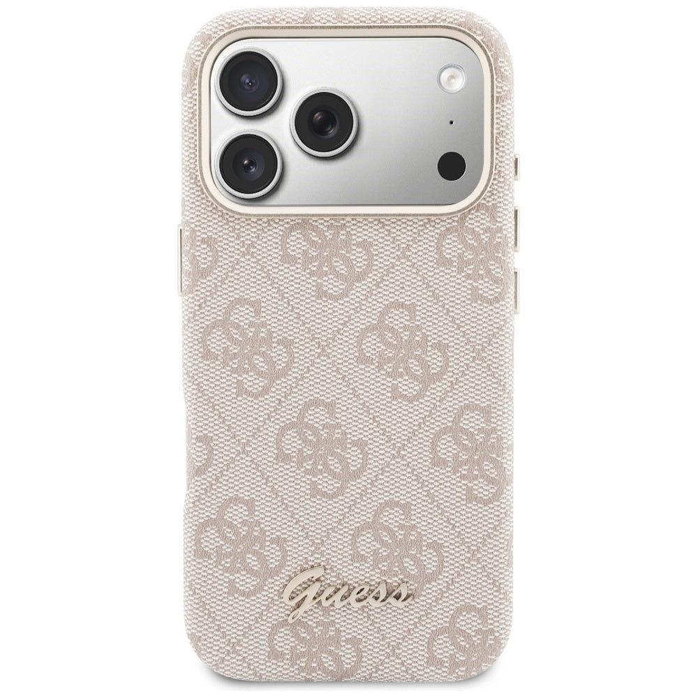 GUESS GUHMP17X5P4FWMSP 4G Script MagSafe for iPhone 17 Pro Max Pink