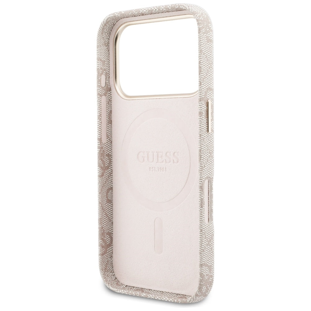 GUESS GUHMP17X5P4FWMSP 4G Script MagSafe for iPhone 17 Pro Max Pink