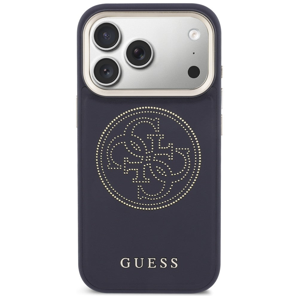 Guess GUHMP17L5PG4SRGB Perforated 4G MagSafe for iPhone 17 Pro Blue