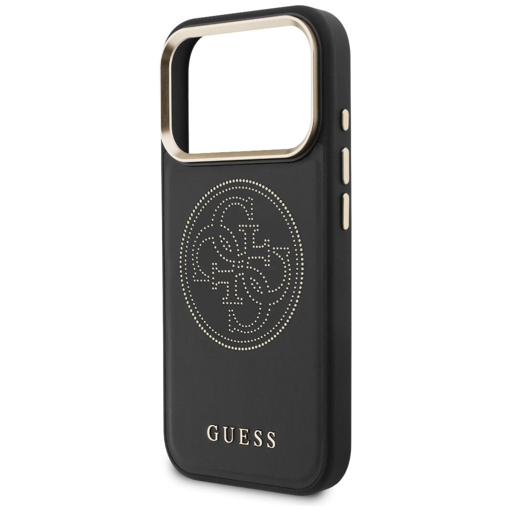 Guess GUHMP17X5PG4SRGK Perforated 4G MagSafe for iPhone 17 Pro Max Black