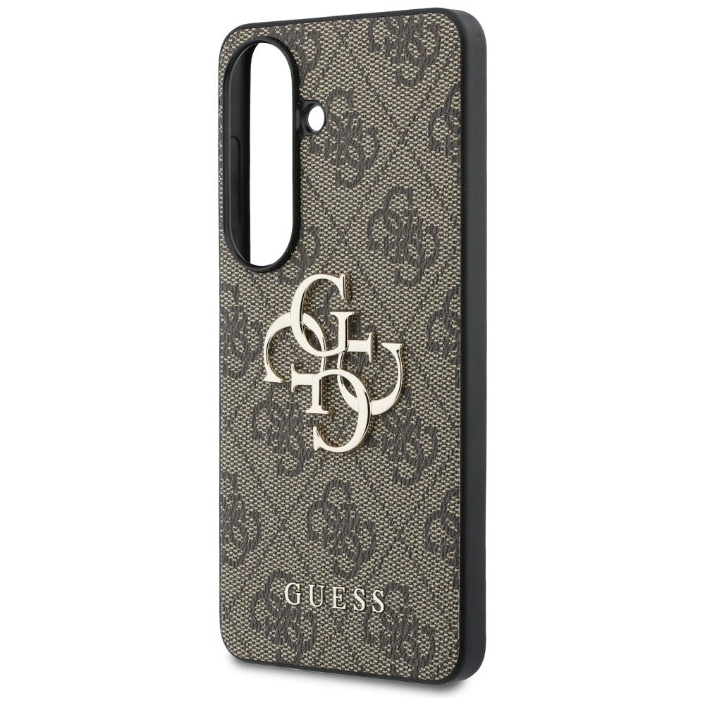 Guess GUHCS26S4GMGBR 4G Big Metal Logo for Samsung Galaxy S26 brown