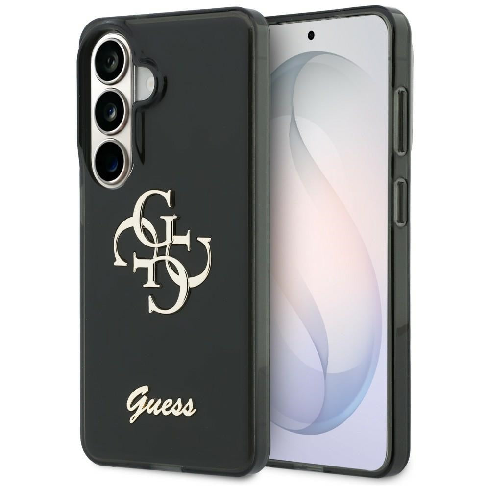 Guess GUHCS26S5HC4MLSK IML Big Metal 4G Script for Samsung Galaxy S26 black