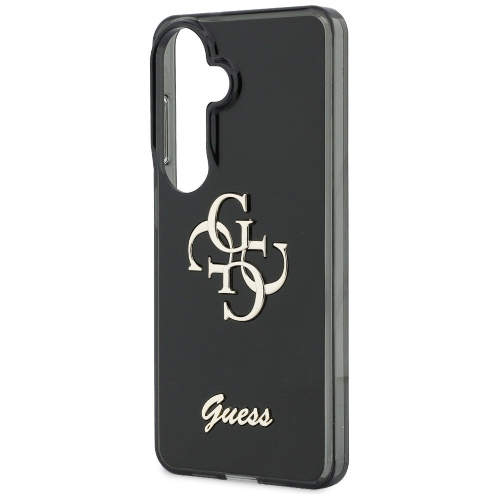 Guess GUHCS26S5HC4MLSK IML Big Metal 4G Script for Samsung Galaxy S26 black