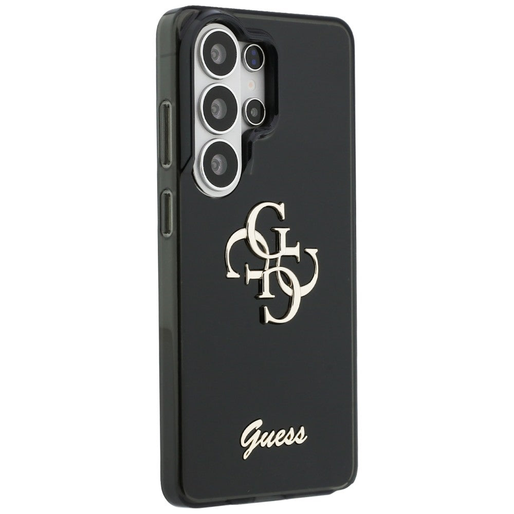 Guess GUHCS26L5HC4MLSK IML Big Metal 4G Script for Samsung Galaxy S26 Ultra black