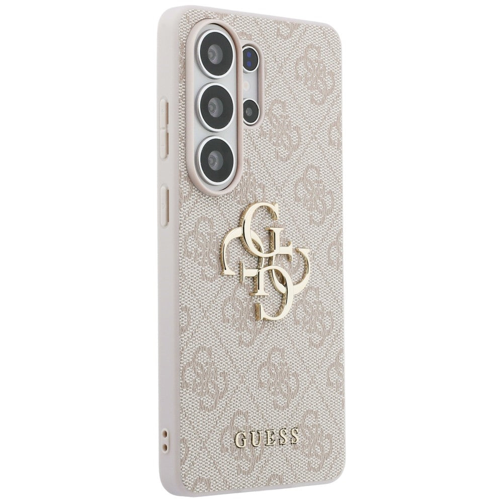 Guess GUHCS26L4GMGPI 4G Big Metal Logo for Samsung Galaxy S26 Ultra pink