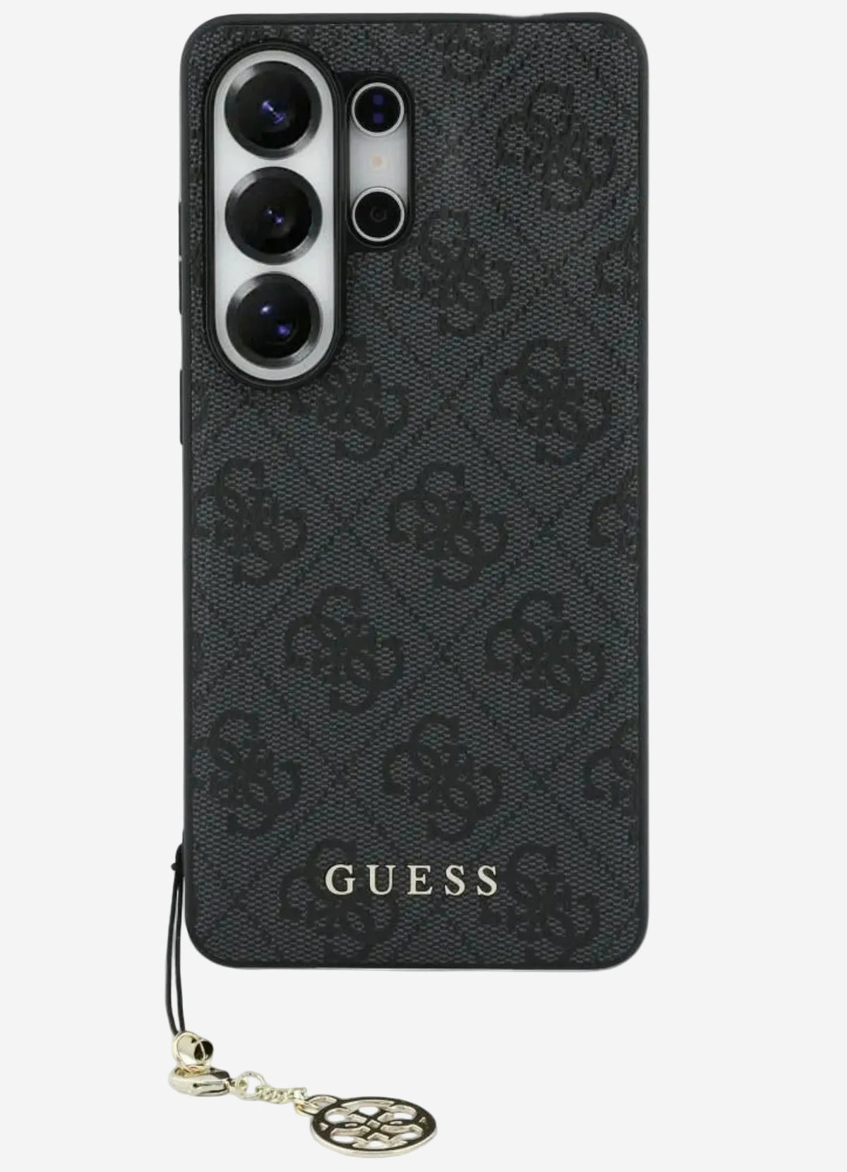 Guess GUHMS26LGF4GGR 4G Classic Logo Charm MagSafe for Samsung Galaxy S26 Ultra black