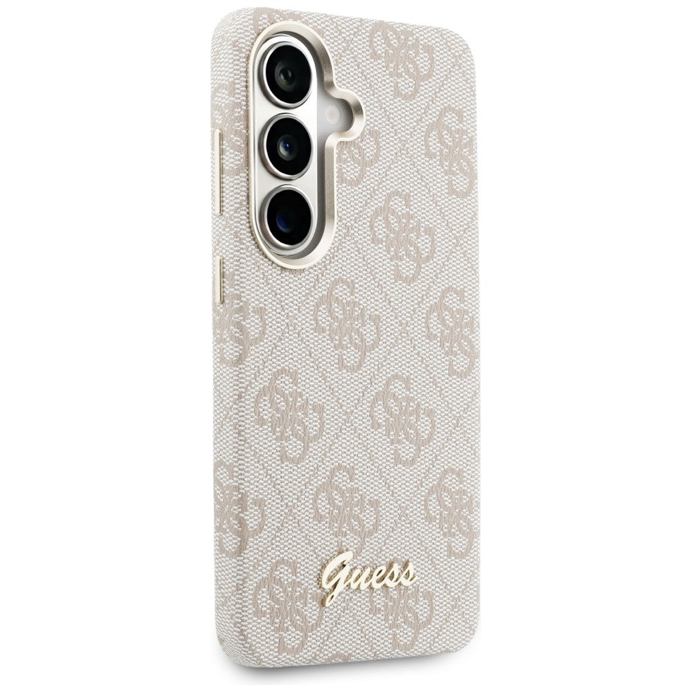 Guess GUHMS26S5P4FWMSP 4G Script MagSafe for Samsung Galaxy S26 Pink