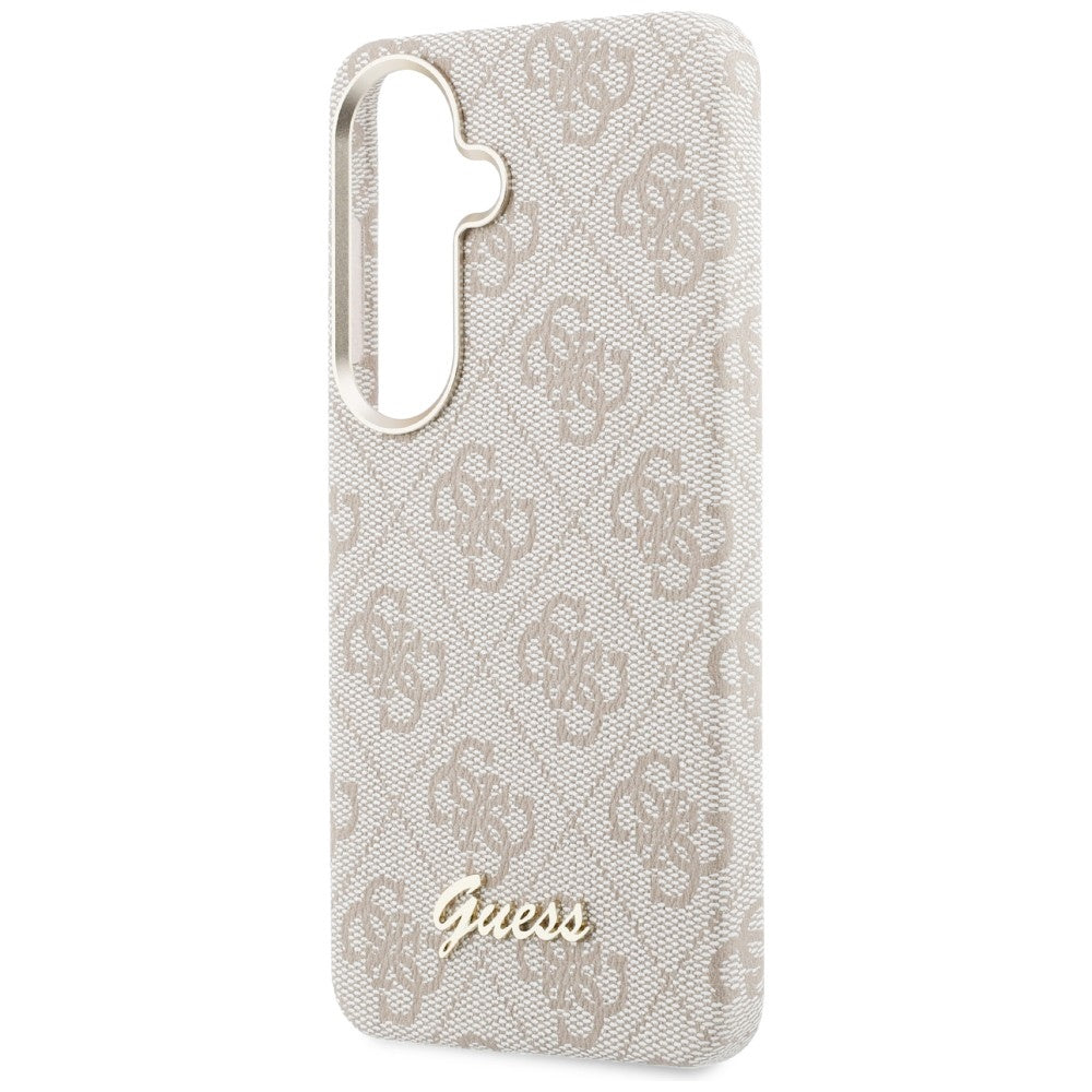 Guess GUHMS26S5P4FWMSP 4G Script MagSafe for Samsung Galaxy S26 Pink